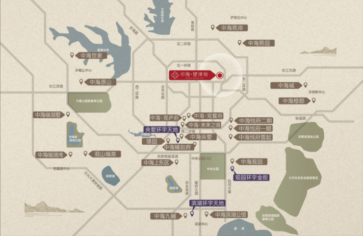 合肥精品住宅品牌地产的匠心之作!J9真人游戏第一品牌中海望津府(图6) 合肥精品住宅品牌地产的匠心之作!J9真人游戏第一品牌中海望津府(图6)